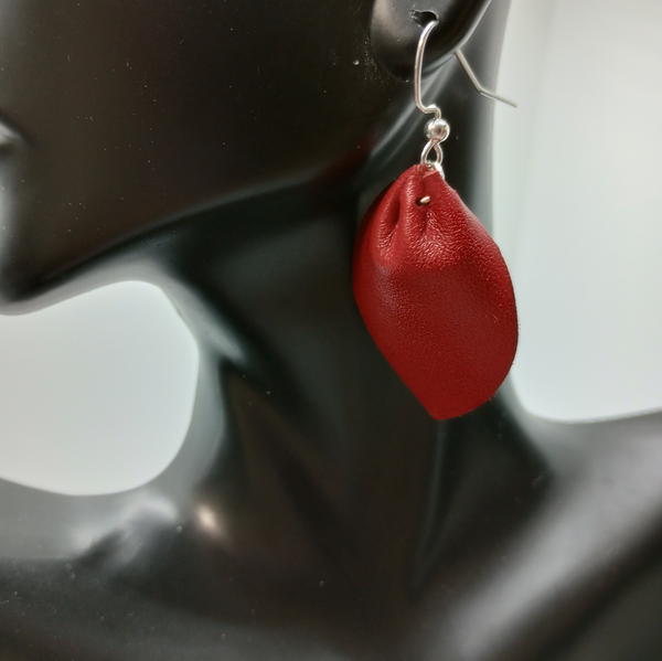 Artistry in Leather: Handcrafted Leather Earrings