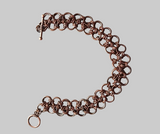 🧡 Copper Japanese Chainmaille Bracelet