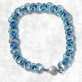 💙 Helm Weave Blues Bracelet