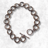 🧡 Copper Mobius Chainmaille Bracelet